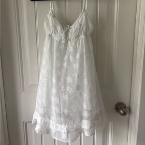 Princess Polly White Floral Mini dress